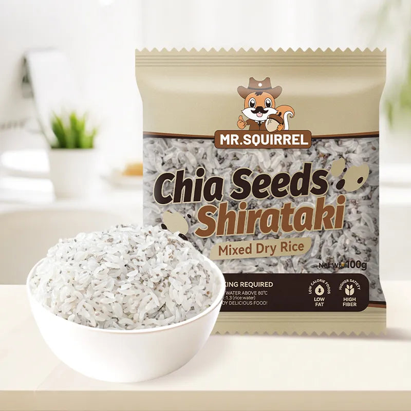 Mr. Squirrel ChiaSeed Shirataki Rice