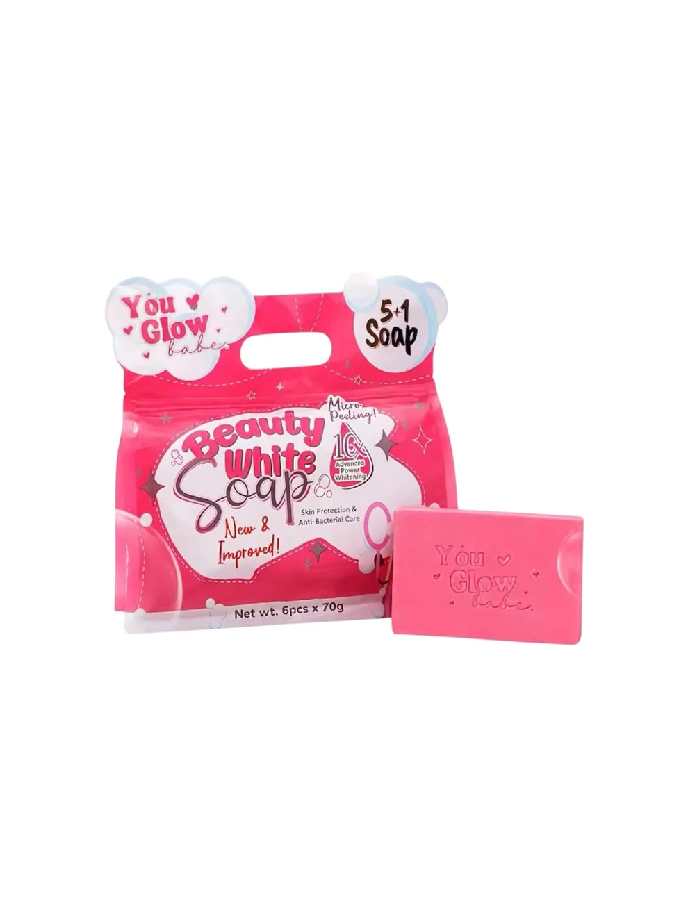 You Glow Babe Beauty White Soap 5+1