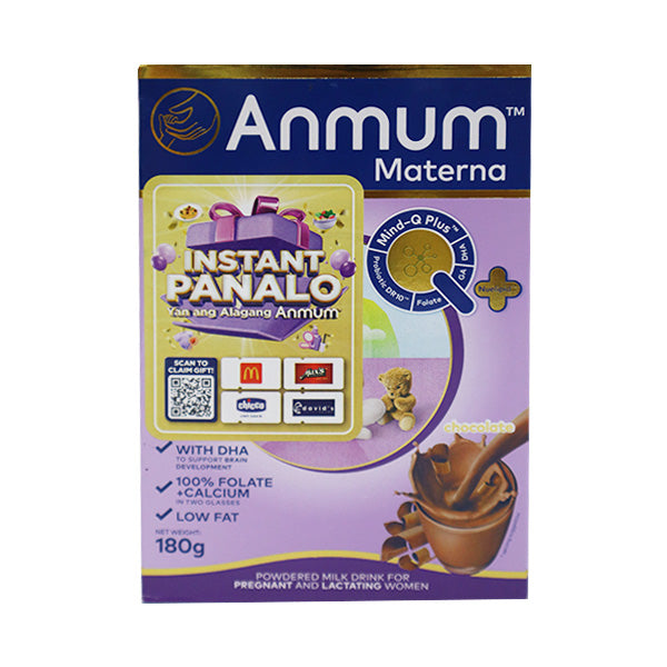 Anmum Materna Powdered Milk Drink Choco 180g