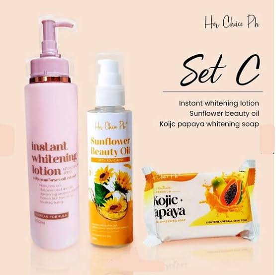 HerChoice Set C Whitening Set