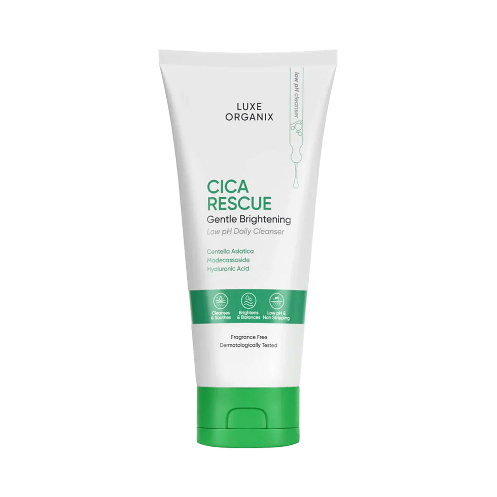 Luxe Organix Cica Rescue Gentle Brightening Cleanser