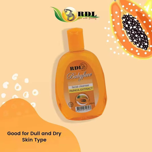 RDL Babyface Facial Cleanser Papaya Extract 250ml