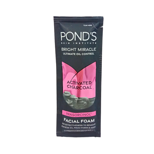 Ponds Pure Bright skin brightening foaming cleanser 10g