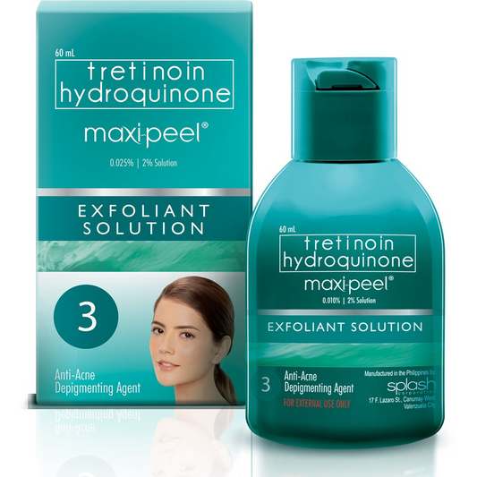 Maxi-Peel Exfoliant Solution Anti-Acne/Scar Remover/Pimple and Blackhead Remover No. 3 60ml
