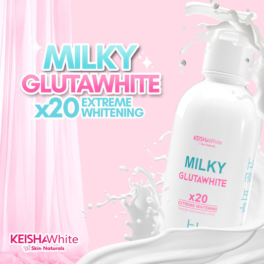 Keisha White Milky Lotion x20 Extreme Whitening SPF50 250ML
