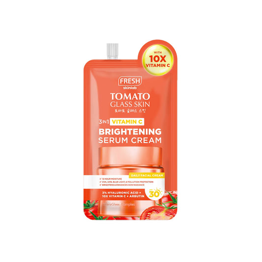 Fresh Skinlab Tomato 3in1 Vitc C Brightening Serum Cream