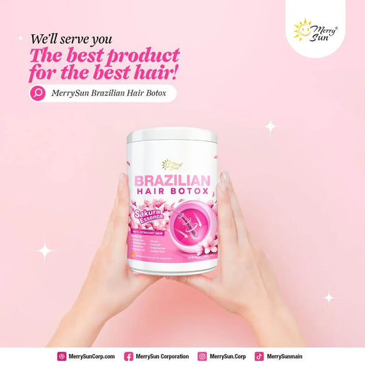Merry Sun's Brazilian Hair Botox with Sakura Essence 1000ml