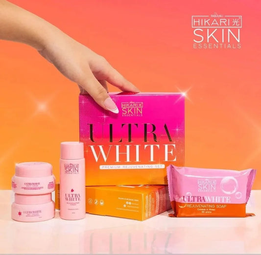 HIKARI SKIN Ultra White Premium Rejuvenating Set
