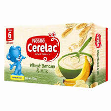 Cerelac Wheat Banana and Milk 120g