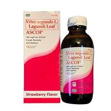 Lagundi Ascof Strawberry  Flavor 120ML