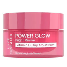 Luxe Organic Power Glow Bright Revive Vitamin Cdrip Moisturizer