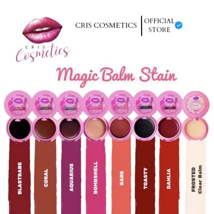 Cris Cosmetics CC Glam and Beauty - CC Magic Balm Stain Lip Balm-Bombshell