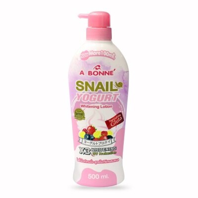 ABONNE SNAIL YOGURT 3x WHITENING LOTION 500ml