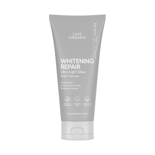 Luxe Organix Whitening Repair Ultra Glow Foam Cleanser