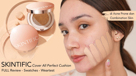 SKINTIFIC Cover All Perfect Cushion Spf35 Pa++++ 03 Petal 11g ...