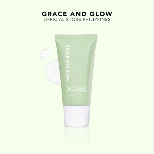 Grace and Glow English Pear and Freesia Comfort Deodorant Serum Pore Care & Freshness All Day