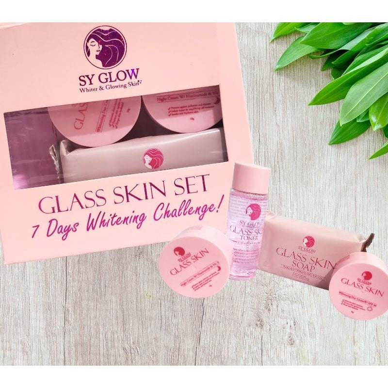 SY GLOW GLASS SKIN SET 7 Days Whitening Challenge!