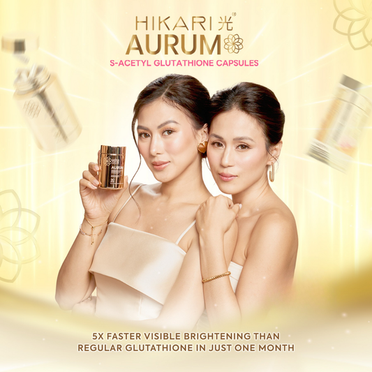 Hikari Skin Essentials Aurum S-Acetyl Glutathione - 30Capsules