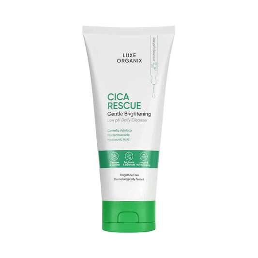 Luxe Organix Cica Rescue Gentle Brightening Cleanser